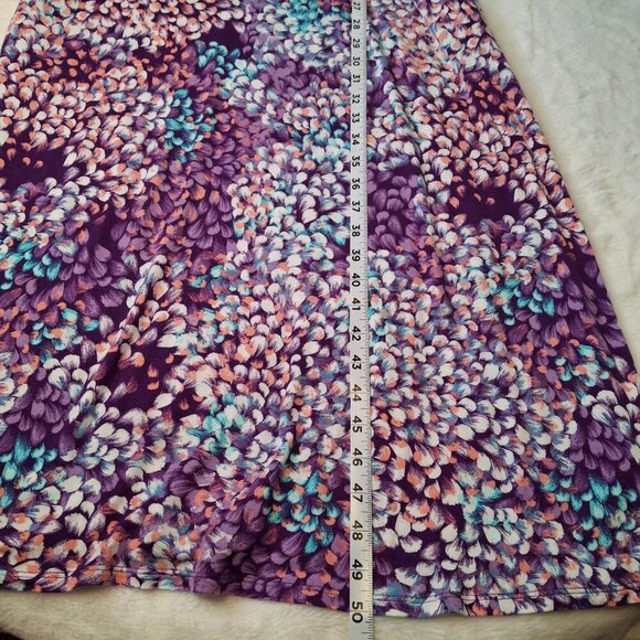 Carole Hochman Heavenly Soft Nightgown & Robe Set Sz PL Maxi floral Boho Artsy - Picture 15 of 16